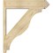 Ekena Millwork Funston Arts & Crafts Rough Sawn Outlooker, Douglas Fir, 8"W x 34"D x 38"H OUT08X34X38FST03RDF - alternate 3